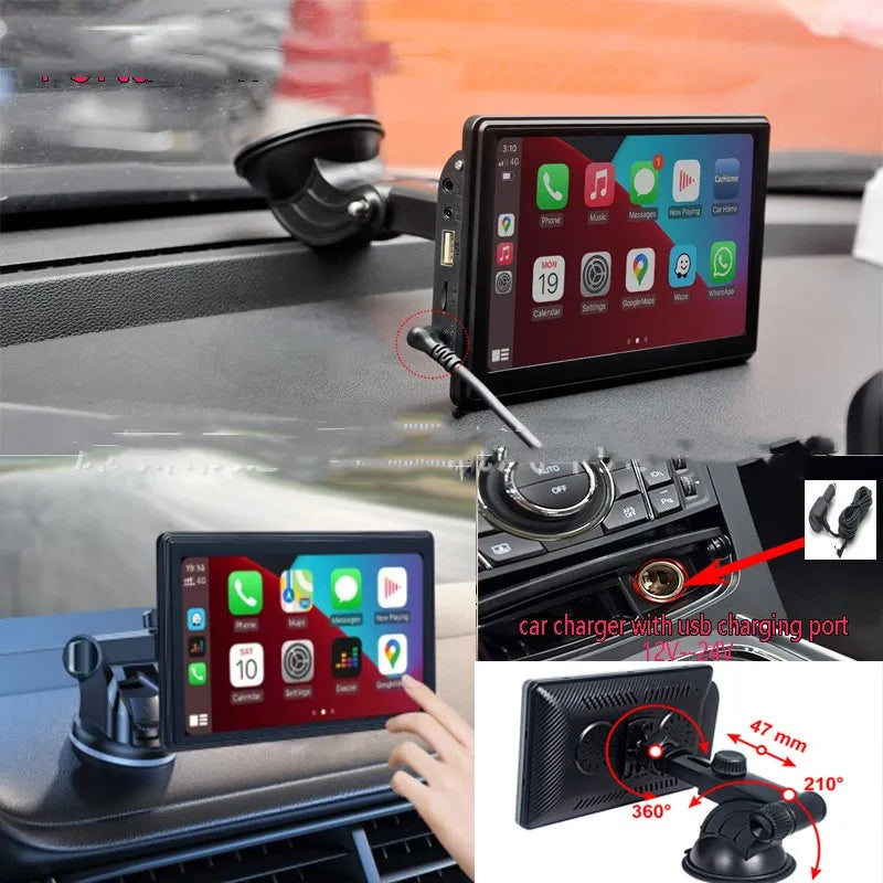 Portable IPS Wireless Car Smart Screen