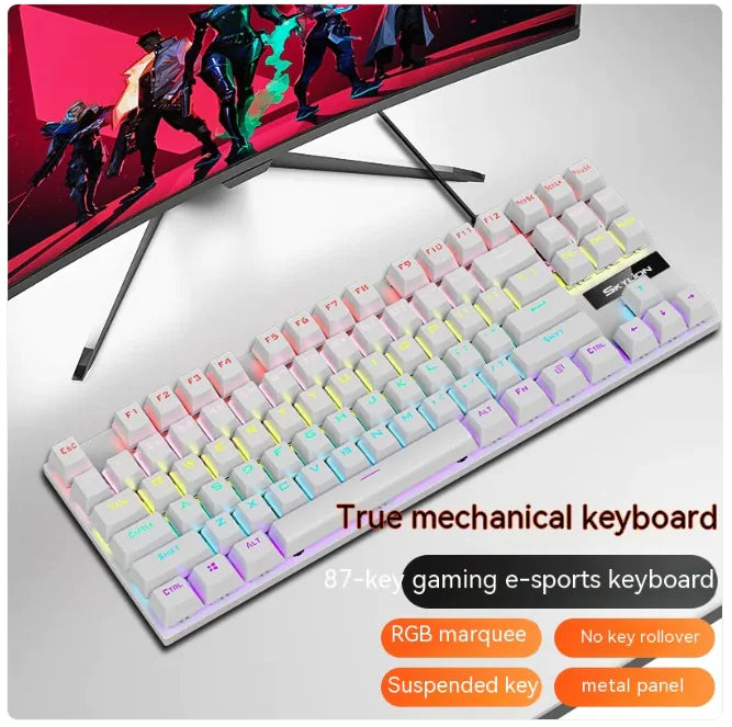 K87 Mechanical Wired Keyboard