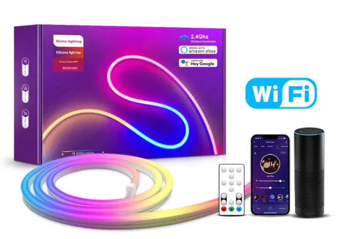 Wi-Fi Smart Silicone LED Neon Strip