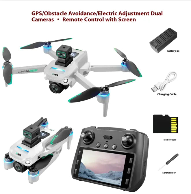 HD Camera Drone with GPS & Obstacle Avoidance