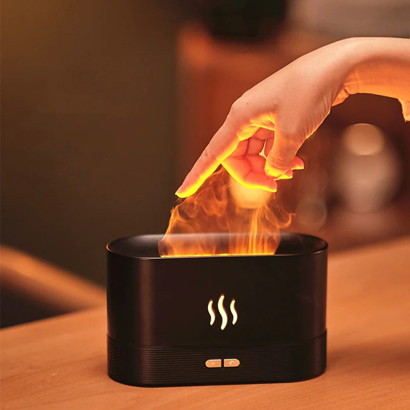 Flame Ultrasonic Aroma Air Humidifier