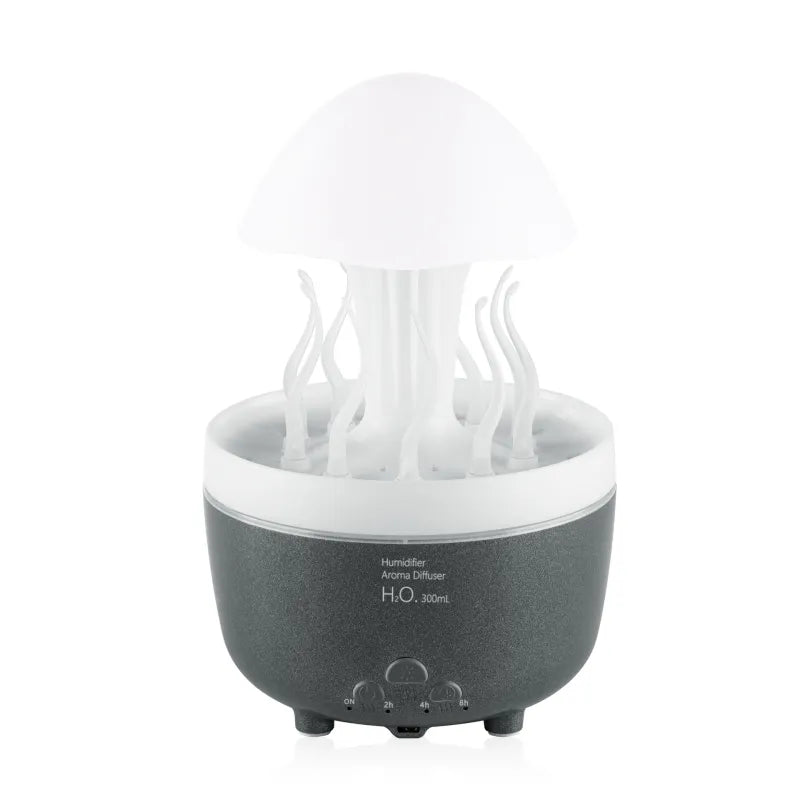 Rotating Water Drop Aroma Diffuser Colorful Night Lamp