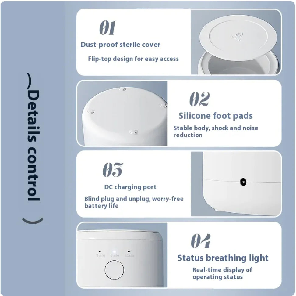 Compact Ultrasonic Tooth Socket Cleaner