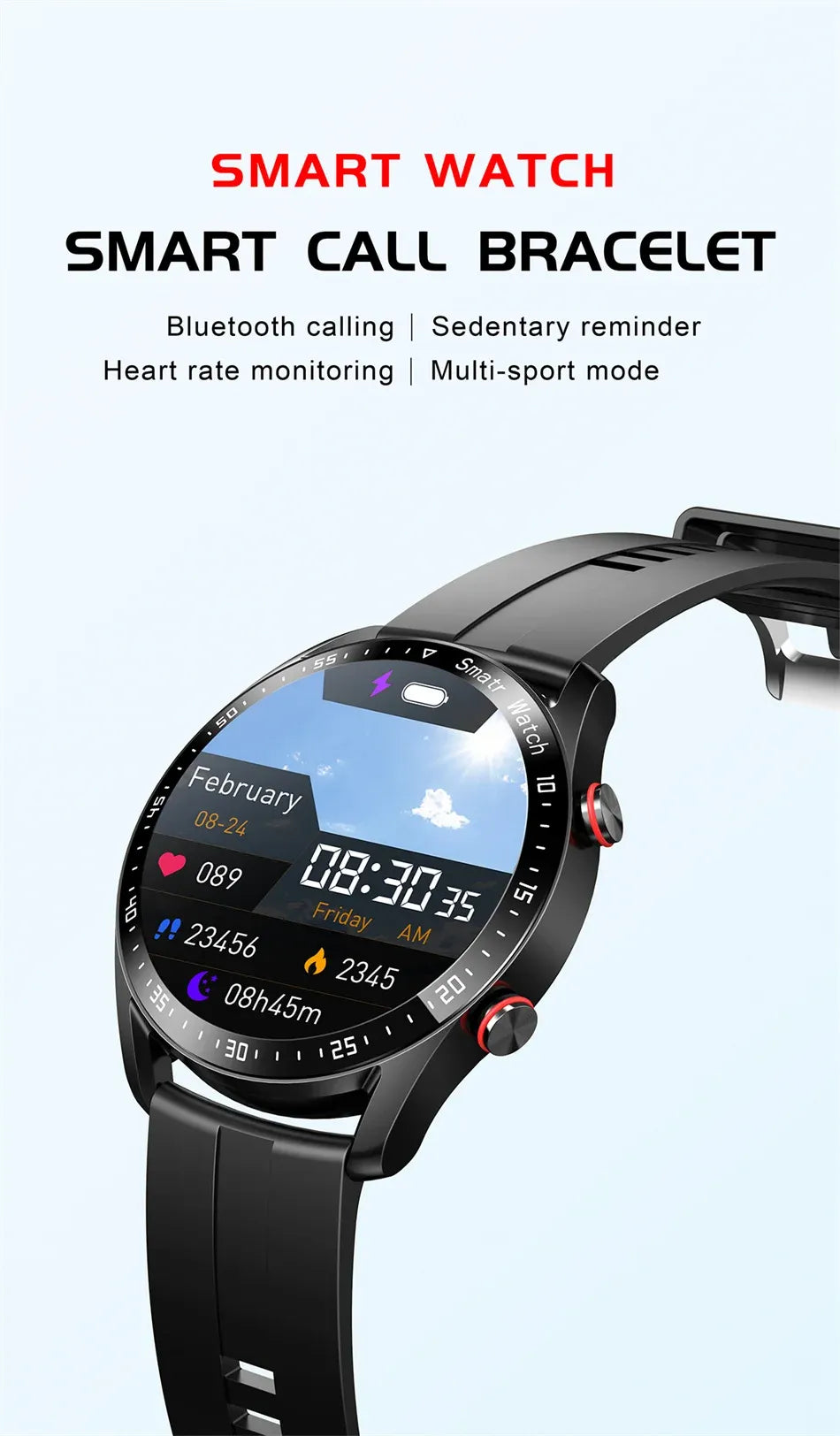 ECG+PPG Smart Watch