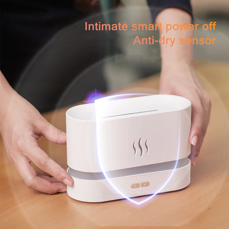 Flame Ultrasonic Aroma Air Humidifier