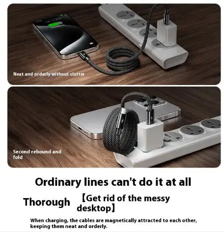 Fast Charge Magnetic Holder Typec Data Cable