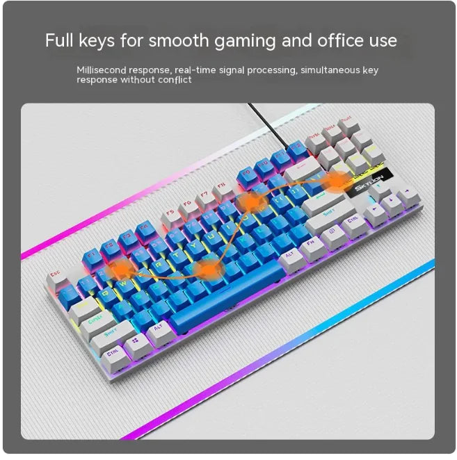 K87 Mechanical Wired Keyboard