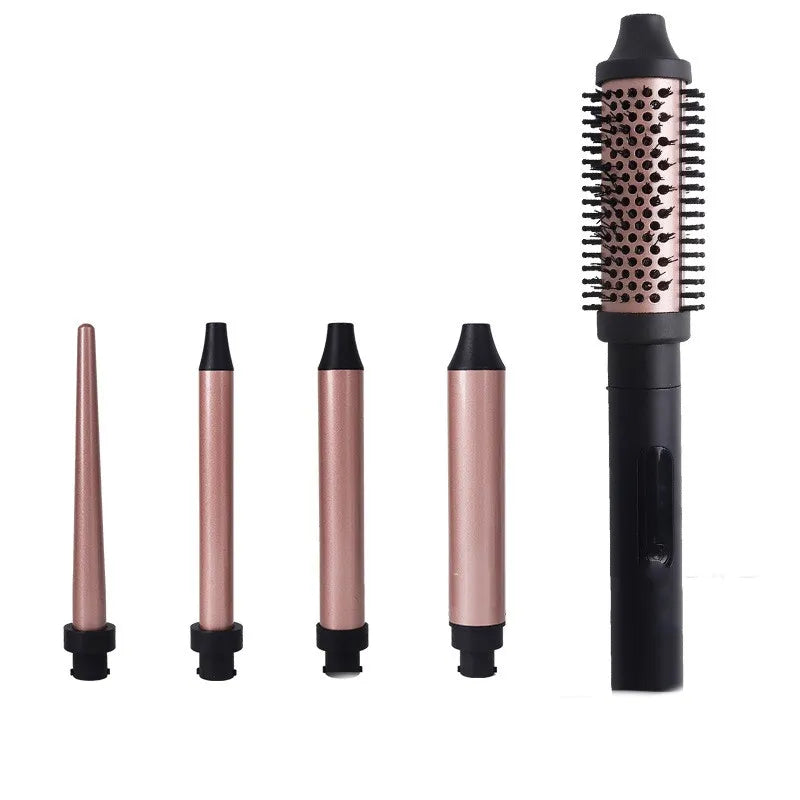 Multi Functional Five In One Hair Changing Curling Iron