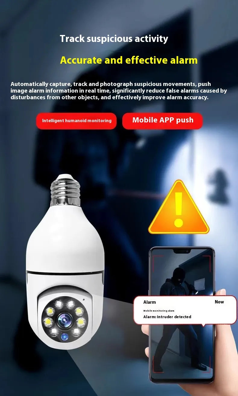 Wireless E27 Bulb Camera