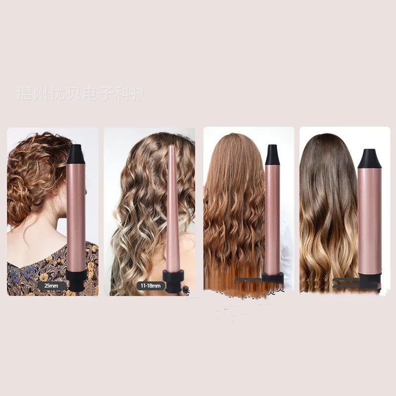 Multi Functional Five In One Hair Changing Curling Iron